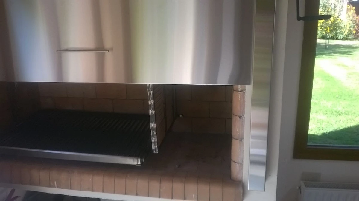 Parrilla de acero inoxidable a medida